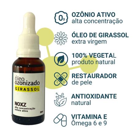 Natuoz óleo de Girassol ozonizado!#acne #tratamentopeleacneica #ozonio