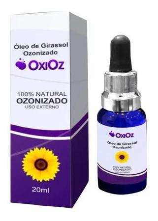 Imagem de Óleo de girassol ozonizado oxioz (20ml)