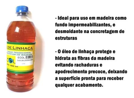 Imagem de Óleo De Linhaça - Hidratante Impermeabilizante E Protetor 1L