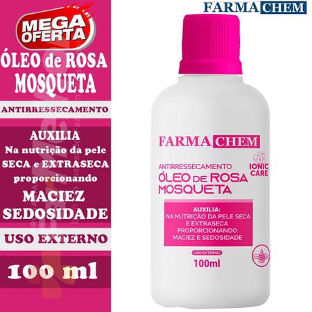 Óleo de Rosa Mosqueta Ajuda no Rejuvenescimento Capilar e Corporal 100ml  Dermachem - Óleo Corporal - Magazine Luiza