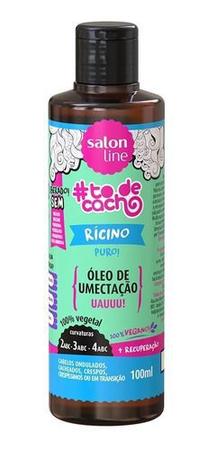 Linha Tratamento (#ToDeCacho) Salon Line - Oleo De Umectacao  Uauuu! Ricino Puro! 100 Ml - (Salon Line Treatment (#IHaveCurls) Collection  - Ricin Moisturizing Oil 3.38 Fl Oz)