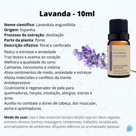 Imagem de Óleo Essencial Lavanda Via Aroma 10ml - Lavandula Angustifolia