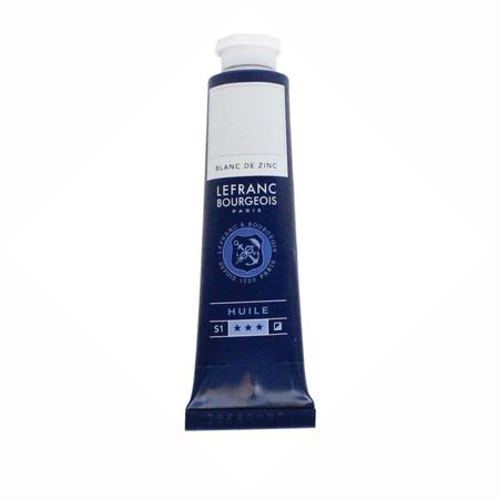 Imagem de Oleo Fine LeFranc 40ml 009 Zinc White