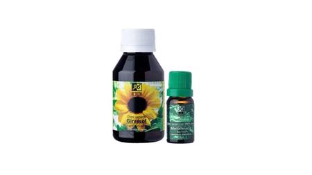 Óleo Girassol 100ml + Óleo Essencial Melaleuca 10ml - RHR Imagem de Óleo Girassol 100ml + Óleo Essencial Melaleuca 10ml - RHR