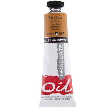 Imagem de Óleo Graduate Daler Rowey 38ml 663 Yellow Ochre