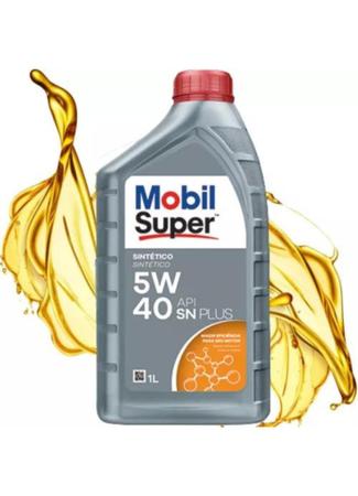 Imagem de Óleo Lubrificante Motor Mobil Super 5W40 Sn Plus Sintético