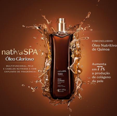 Imagem de Óleo Multifuncional Glorioso Nativa SPA Jasmim Sambac 85ml - Nativa SPA - o Boticário