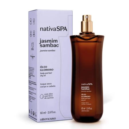 Imagem de Óleo Multifuncional Glorioso Nativa SPA Jasmim Sambac 85ml - Nativa SPA