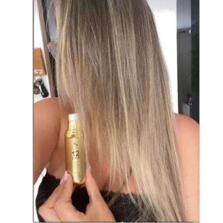 Imagem de Óleo Reparador de Pontas Profissional 12  Em 1 Dama Hair 30ml