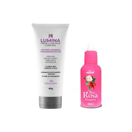 Creme Clareador Corporal Axilas Virilhas Partes Intimas - EUA - Clareador  Corporal - Magazine Luiza