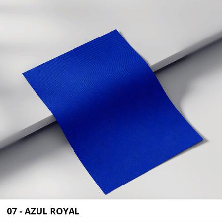 Imagem de Ombrelone Lateral Azul Royal - 2,40m de diâmetro - em alumínio - para Fixação no Piso - Persianet