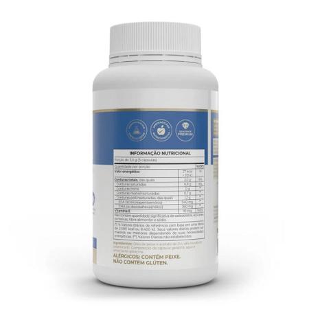 Ômega 3 EPA DHA 1g (120 Caps) - Padrão: Único - VitaFor Imagem de Ômega 3 EPA DHA 1g (120 Caps) - Padrão: Único