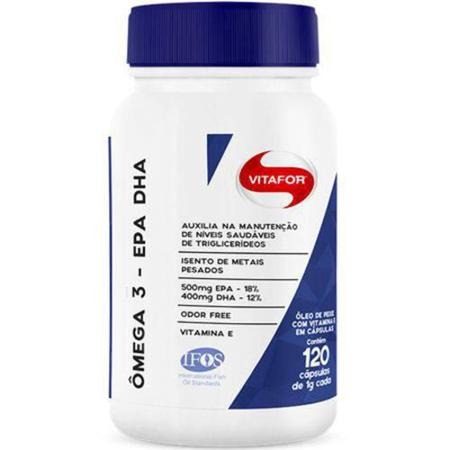 Imagem de Omega 3 -EPA DHA- Vitafor-120 caps