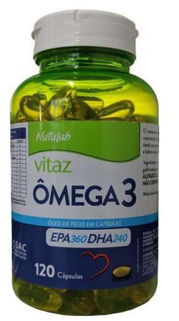 Omega 3 Vitaz Oleo Peixe 120 Capsulas Natulab Omega 3 Oleo de Peixe Magazine Luiza