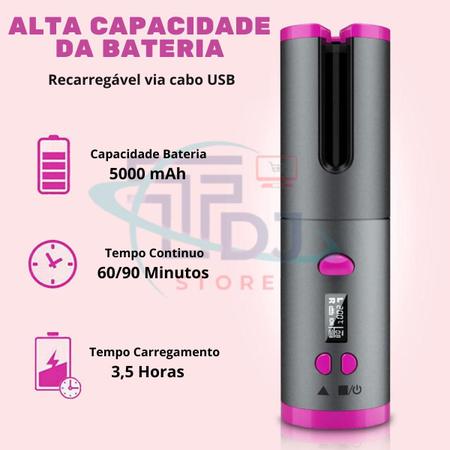 Secador de cabelo sem fio USB Versátil Portátil Ferramentas de