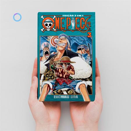 Mangá One Piece Edição 3 em 1 - 03 Panini, mangalivre