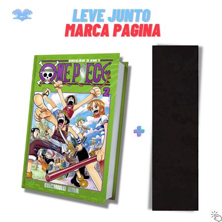 One Piece 3 Em 1 Mangá Vol. 2 Nova Coleção em Português - Mangá - Magazine  Luiza