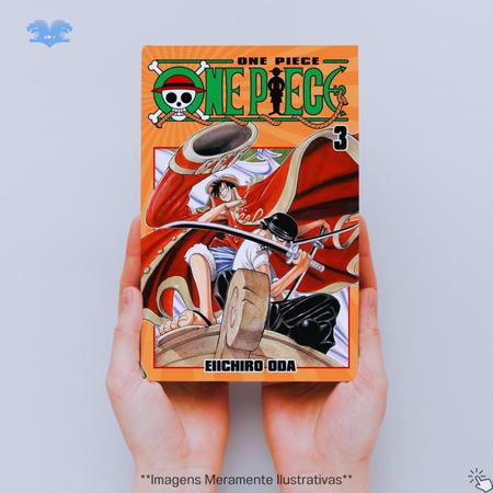 ONE PIECE 3 EM 1 [Vol.15] ワンピース EIICHIRO ODA Mangá Brazil 2023 Português  LACRADO