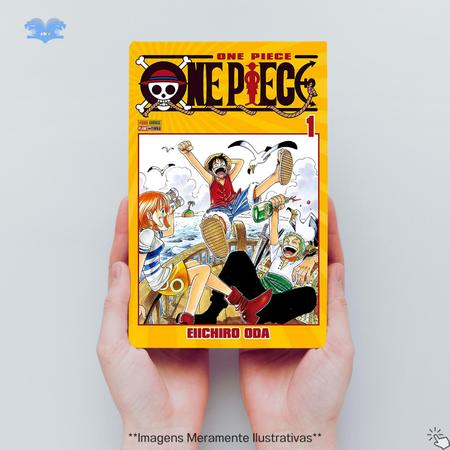 One Piece Mangá Volume 1 - Nova Encadernação Clássica, Capa Mole