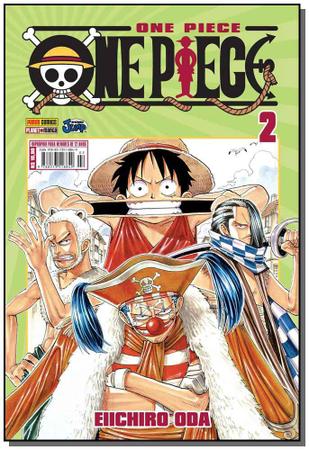 One Piece 3 Em 1 Mangá Vol. 2 Nova Coleção em Português - Mangá - Magazine  Luiza