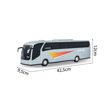 Imagem de Ônibus Busão Iveco 1:30 Presente Connection Carrinho - Usual Brinquedos