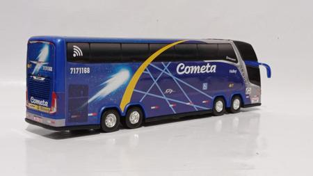 Imagem de Ônibus Em Miniatura Cometa Halley 2 Andares 30Cm