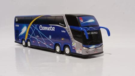 Ônibus Em Miniatura Cometa Halley 2 Andares 30Cm - Ertl Imagem de Ônibus Em Miniatura Cometa Halley 2 Andares 30Cm