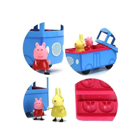 Peppa Pig Conjunto Escolinha c/ Ônibus Escolar e mais Personagens à venda –  Mamãe eu Quero