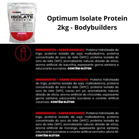 Imagem de Optimum Isolate Whey Protein 900g - Bodybuilders