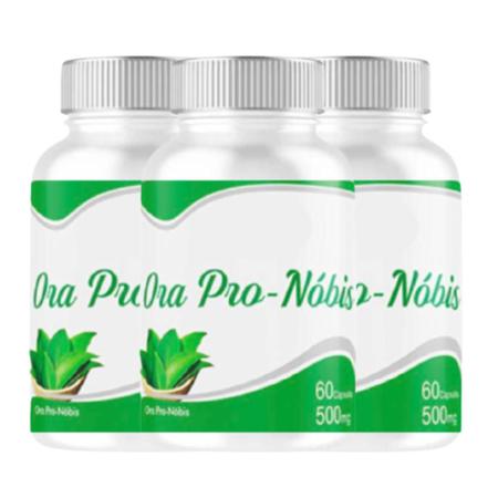 Imagem de Ora Pro No bis 180 Cápsulas 500 mg 3 frascos x  60 Capsulas