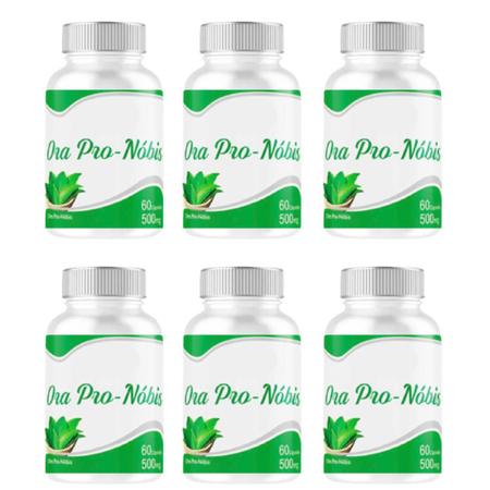 Imagem de Ora  Pro  Nobis 120 Cápsulas  2 frasco x  60 Capsulas 500 mg