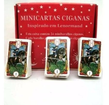 Promoção 12 Cx Baralho Cigano (cigana Da Sorte) Frete Grátis