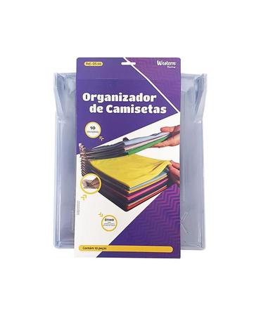 Organizador de camisetas e blusas com divisórias - plástico - DASSHAUS Organizador  Camisetas Roupas Casa - Móveis para Loja - Magazine Luiza