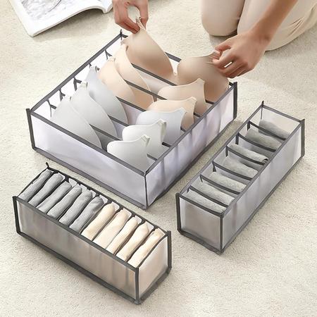 Organizador de Roupas Íntimas e Sutiãs para Gaveta ou Armário Imagem de Organizador de Roupas Íntimas e Sutiãs para Gaveta ou Armário