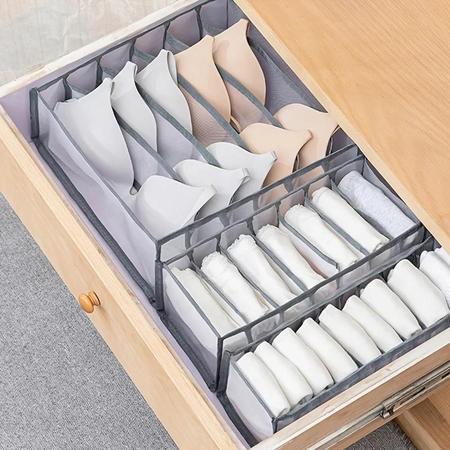 Organizador de Roupas Íntimas e Sutiãs para Gaveta ou Armário Imagem de Organizador de Roupas Íntimas e Sutiãs para Gaveta ou Armário