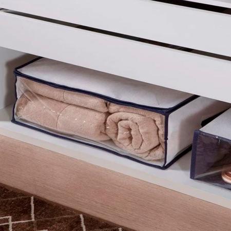 Organizador Multiuso Grande Com Visor Transparente E Alça Para Roupas - Paramount Imagem de Organizador Multiuso Grande Com Visor Transparente E Alça Para Roupas