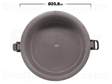 Organizador Para Alimentos Milão Marmita Térmica Plástica Tripla Com Divisória 1,5 Litros Unitermi Imagem de Organizador Para Alimentos Milão Marmita Térmica Plástica Tripla Com Divisória 1,5 Litros Unitermi