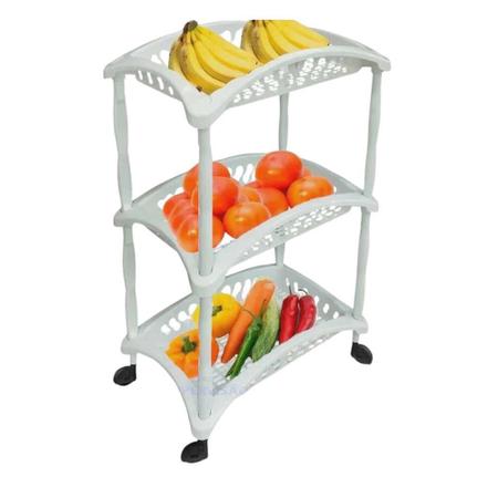 Organizador Vertical Triplo Arqplast Ref.25613 - Branco Imagem de Organizador Vertical Triplo Arqplast Ref.25613 - Branco