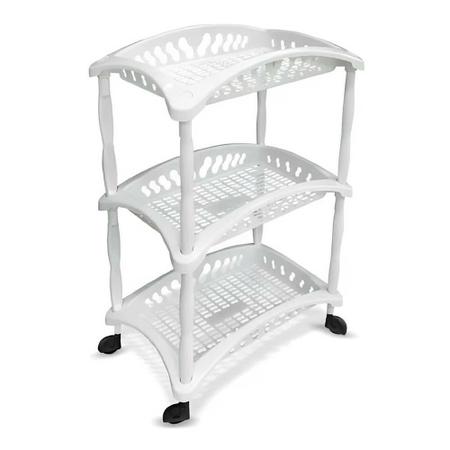 Organizador Vertical Triplo Arqplast Ref.25613 - Branco Imagem de Organizador Vertical Triplo Arqplast Ref.25613 - Branco