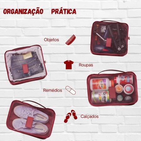 Imagem de Organizadores Para Mala de Viagem