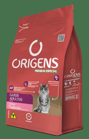 Origens gato castrado salmao 3kg - Adimax - Ração Seca para Gato