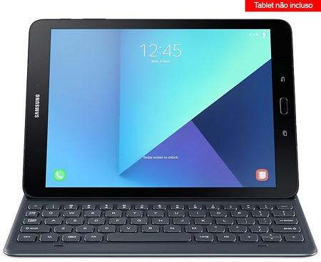 Imagem de Original Capa Teclado p/ Samsung Galaxy Tab S3 9.7 T820 T825 - Tablet não incluso