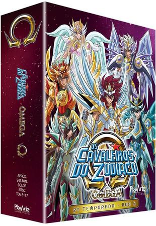 Dvd N - Box Cavaleiros do Zodiaco Omega 1º Temporada Vol 2