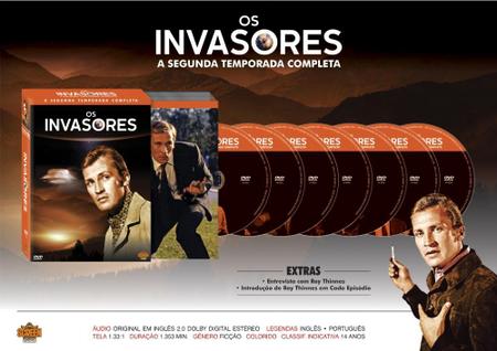 OS INVASORES - A Segunda Temporada Completa (DVD) - Screen Vision