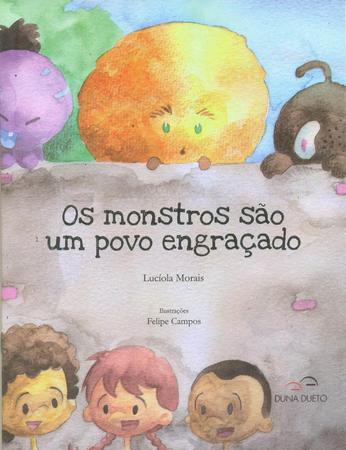 Imagem de Os Monstros São Um Povo Engraçado - Livro Infantil Para Colorir - DUNA DUETO EDITORA LTDA.