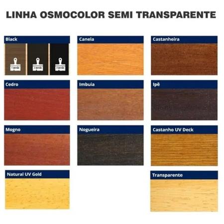 Agostini - Na serraria Agostini você encontra Osmocolor na cor Cedro  Semi-transparente. Osmocolor Stain já é sinônimo de qualidade e possui  registro no IBAMA como stain preservativo, o que comprova sua ação