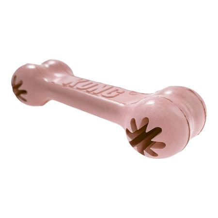 Imagem de Ossinho Recheável para Cachorro Kong Goodie Bone Puppy Pequeno Rosa