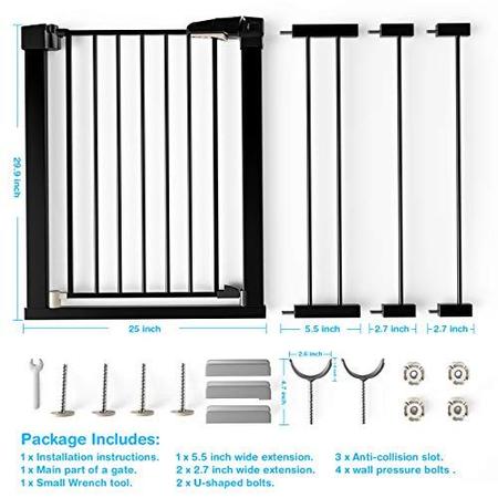 Baby gate 27 inches wide 2025