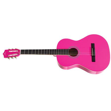 Imagem de OUTLET Violão Nylon Acustico com Tensor Dual Action Michael VM19E Pink