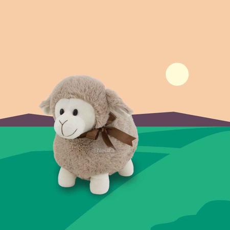 Ovelha - Animais fofinhos  Livro infantil com textura - Miniteca